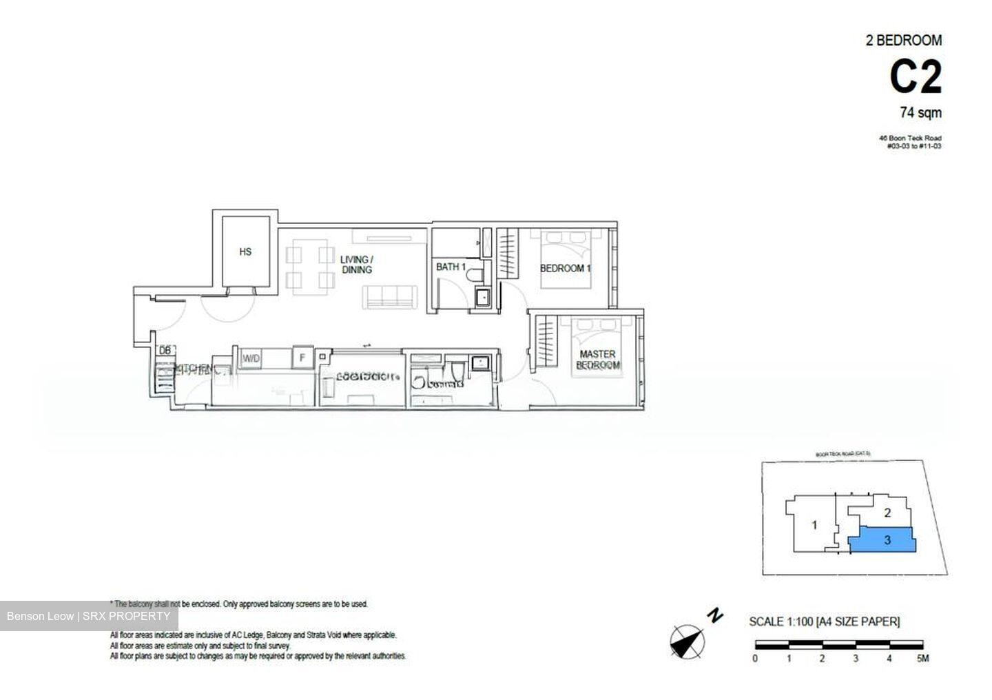 The Bronze (D12), Apartment #570088681